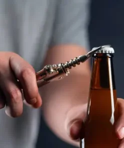 Alternative view of Garrafa de vidro Eco para cerveja 600 ml