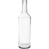 Garrafa de vidro modelo Exclusive 670ml com contornos diferenciados.