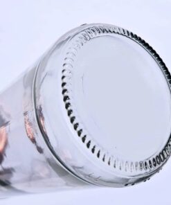 Garrafa de vidro de 1 litro modelo Guala para xaropes e coquetelaria.