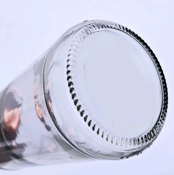 Garrafa de vidro de 1 litro modelo Guala para xaropes e coquetelaria.