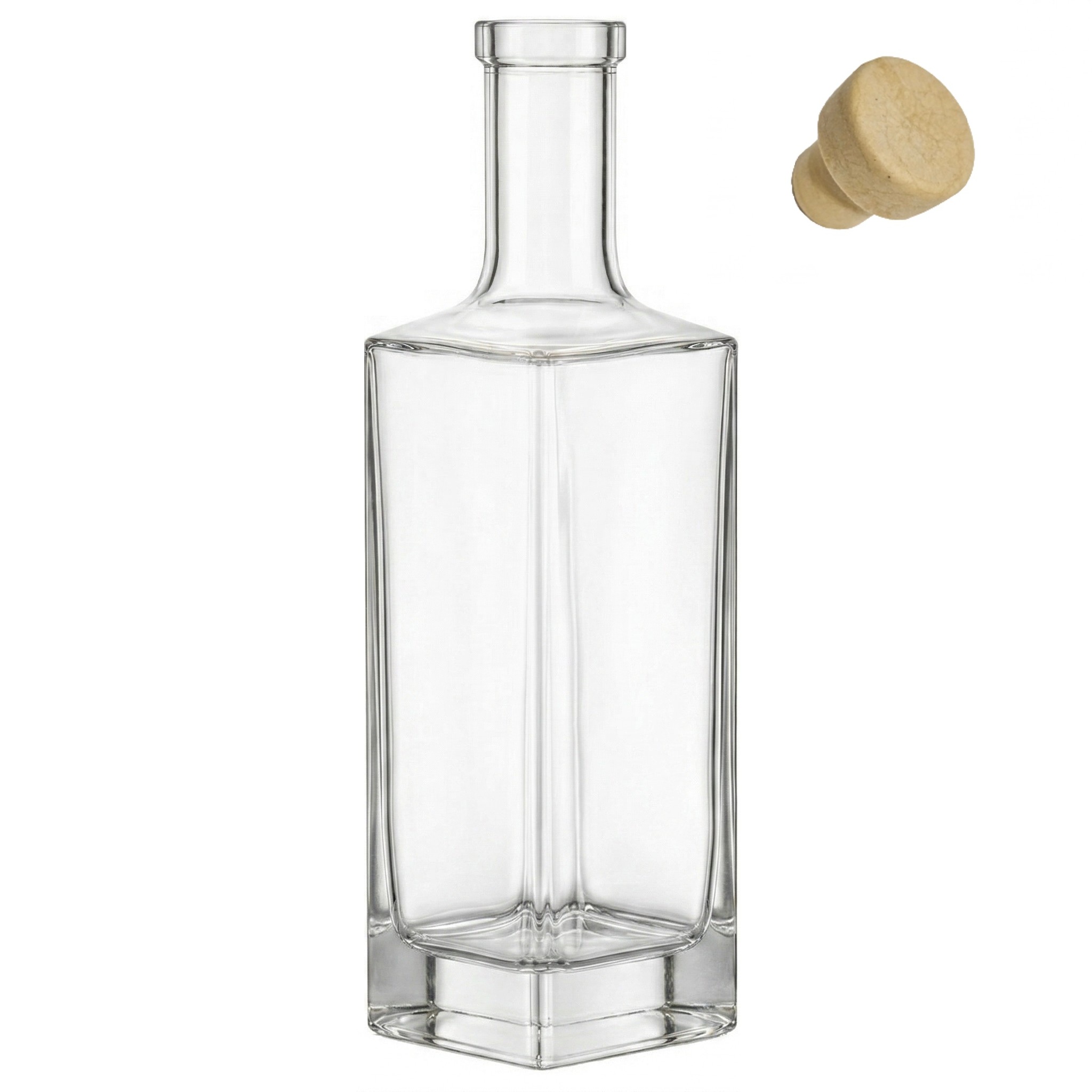 Garrafa de vidro Quadra 750ml - Imagem 5