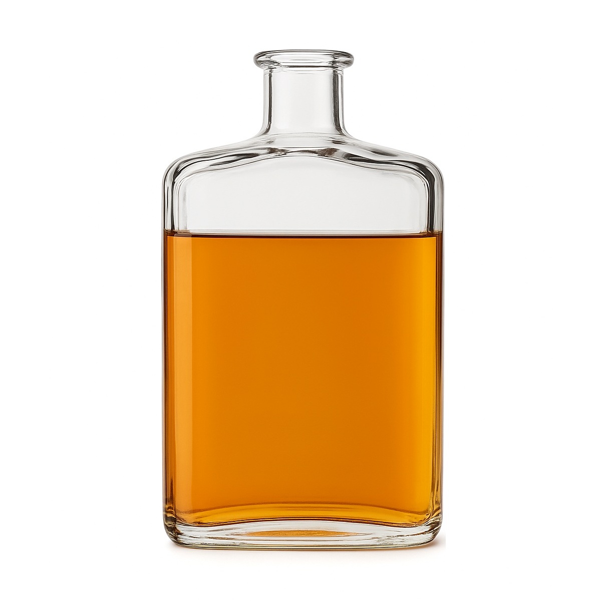 Garrafa de vidro modelo Borgonha Borgô 750ml para vinhos finos e hidromel.