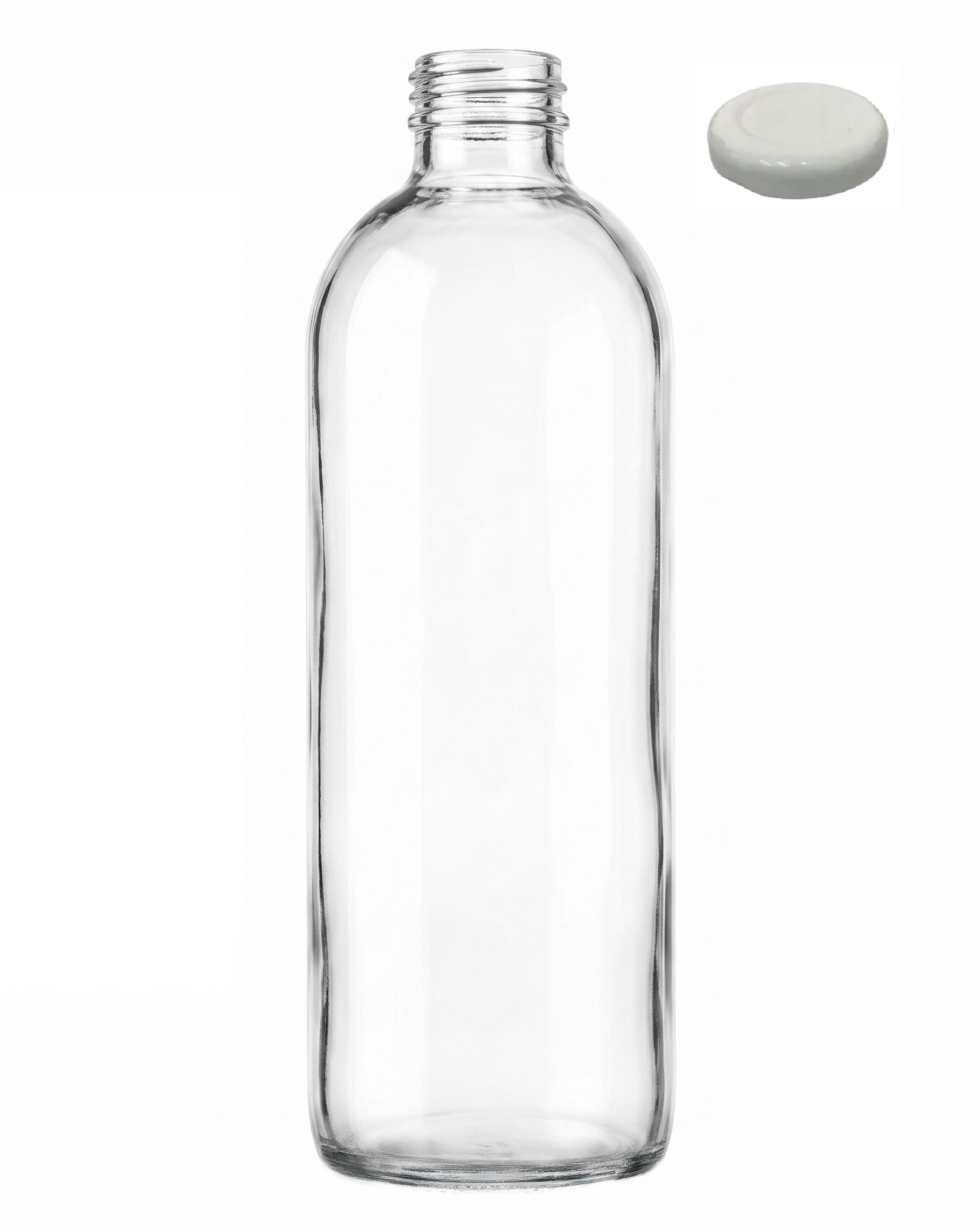 Garrafa de vidro para suco/chá 1000 ml boca larga 38mm - Imagem 7