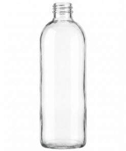 Garrafa de vidro para suco/chá 1000 ml boca larga 38mm