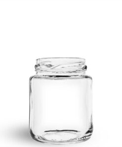Pote de vidro modelo Belém 240 ml para geleias e pimentas