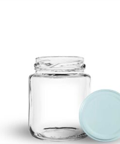Pote de vidro modelo Belém 240 ml para geleias e pimentas