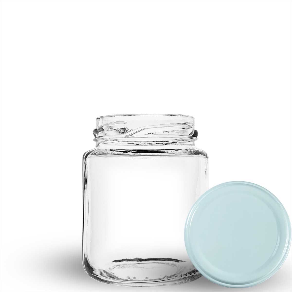 Pote de vidro modelo Belém 240 ml para geleias e pimentas