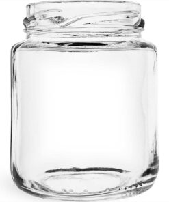 Pote de vidro modelo Belém 240 ml para geleias e pimentas