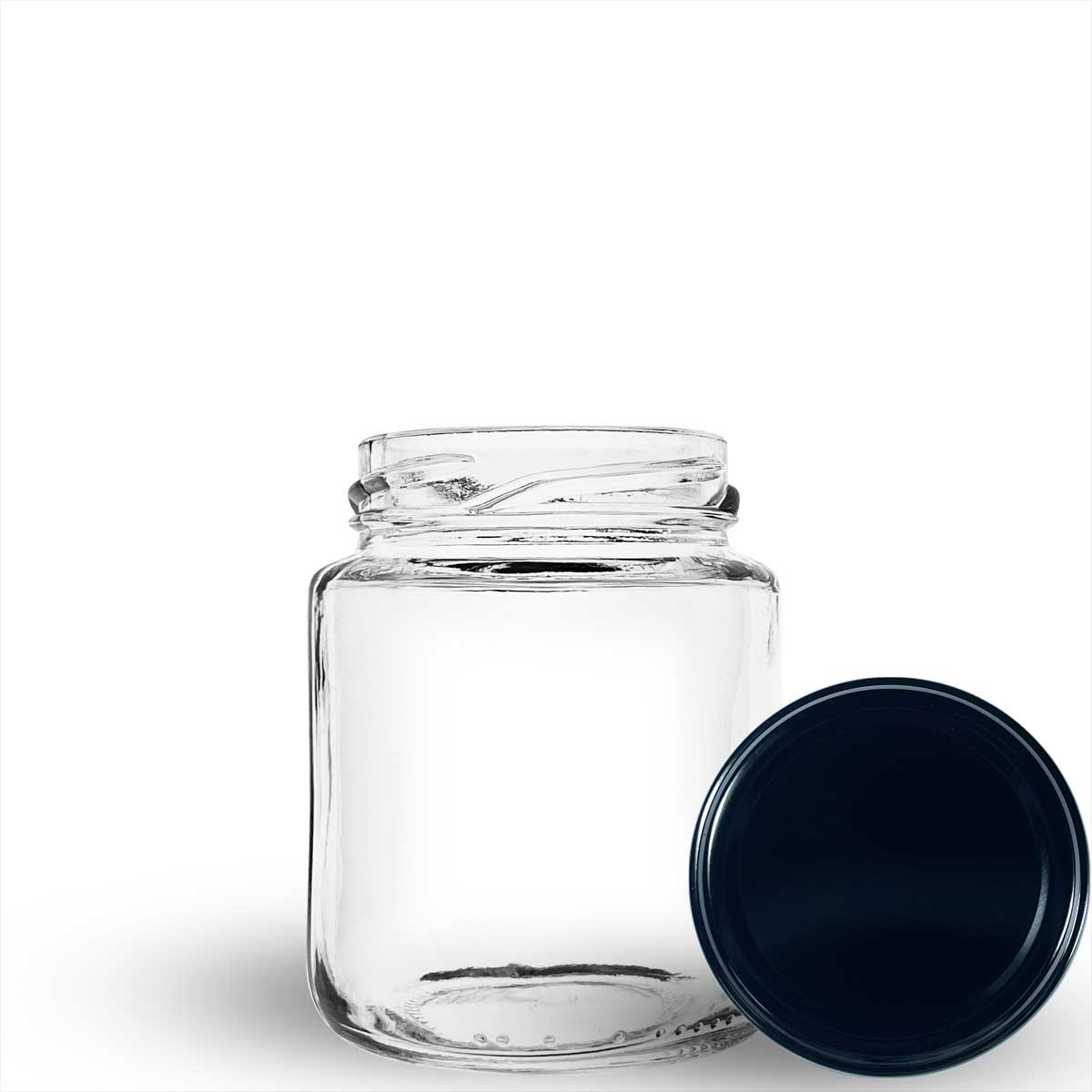 Pote de vidro modelo Belém 240 ml para geleias e pimentas
