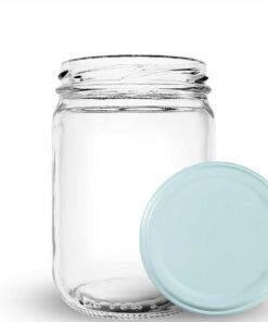 Pote de vidro Berlim 600ml com boca extra larga. Facilita o envase e o consumo de picles, frutas em calda e conservas robustas. Compre com segurança.