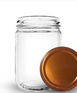 Pote de vidro Berlim 600ml com boca extra larga. Facilita o envase e o consumo de picles, frutas em calda e conservas robustas. Compre com segurança.