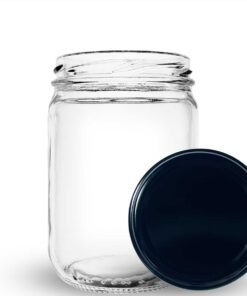 Pote de vidro Berlim 600ml com boca extra larga. Facilita o envase e o consumo de picles, frutas em calda e conservas robustas. Compre com segurança.