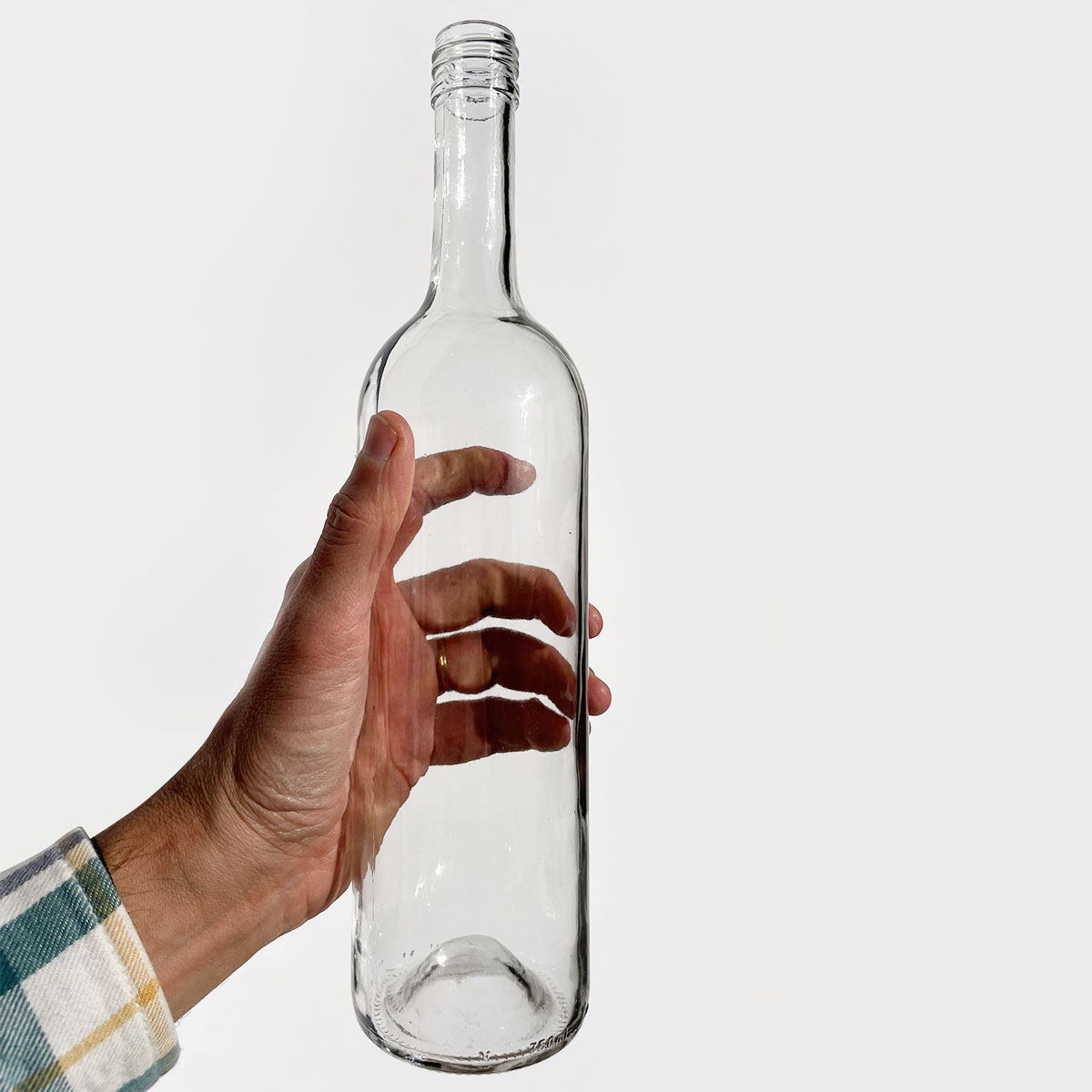 Garrafa de Vidro Bordalesa Chardô 750 ml - Imagem 2