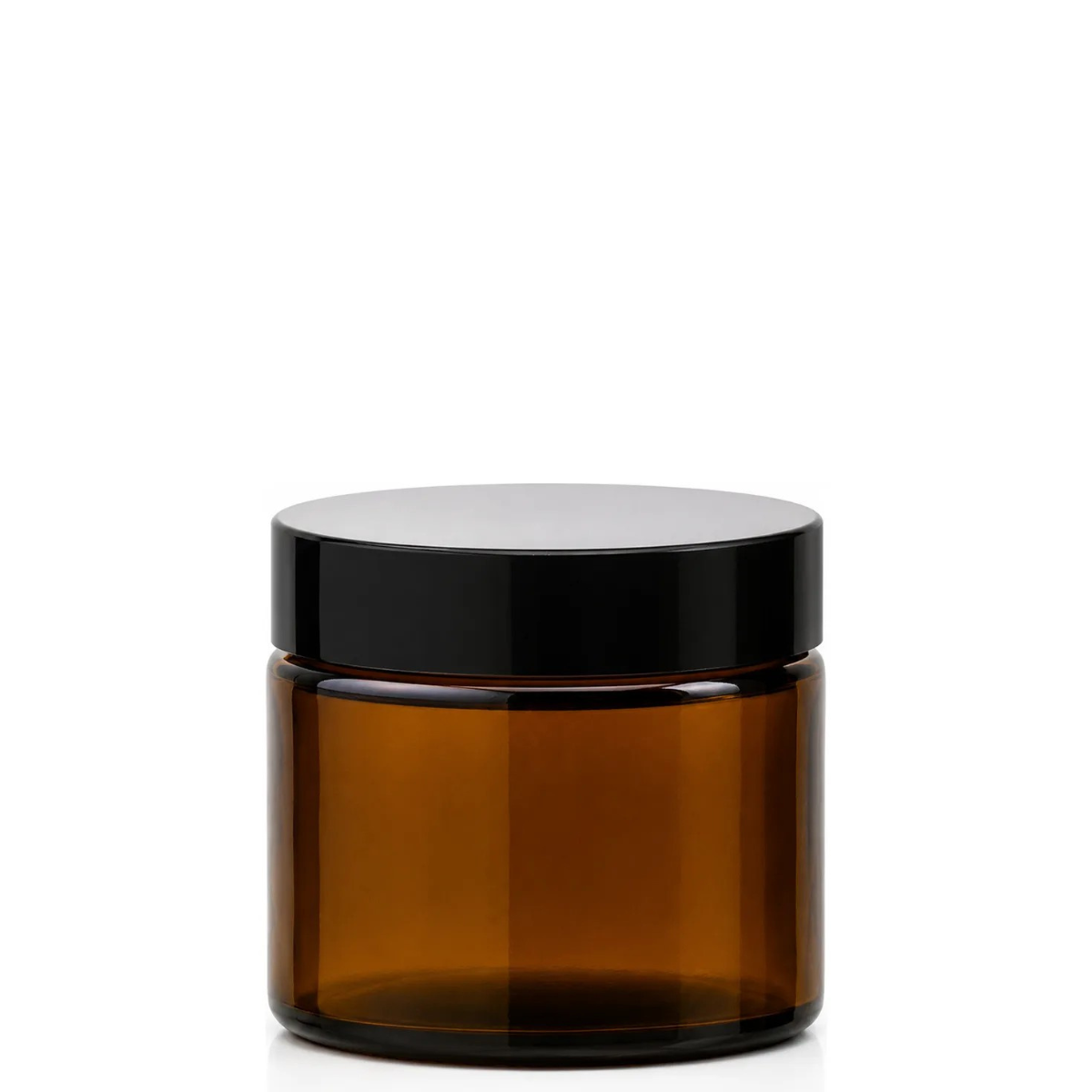 Pote de Vidro Âmbar para Cosméticos 60 ml
