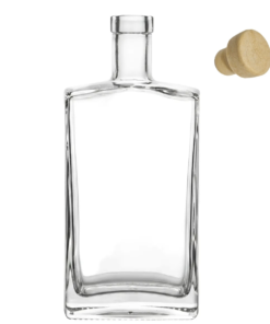 Imponência e sofisticação com a Garrafa Grandeur 750ml. Linhas retas perfeitas para cachaças de alambique e destilados finos. Veja mais detalhes!