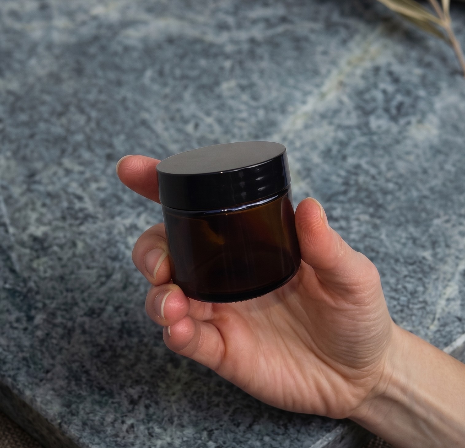 Pote de Vidro Âmbar para Cosméticos 60 ml - Imagem 5