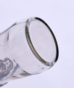 Garrafa de vidro de 1 litro com bocal de 28mm para sucos e detox.
