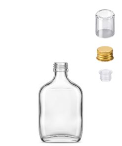 Alternative view of Mini Garrafa de Vidro de Bolso Cantil 50 ml