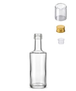 Alternative view of Mini Garrafa de Vidro Citrino 50 ml
