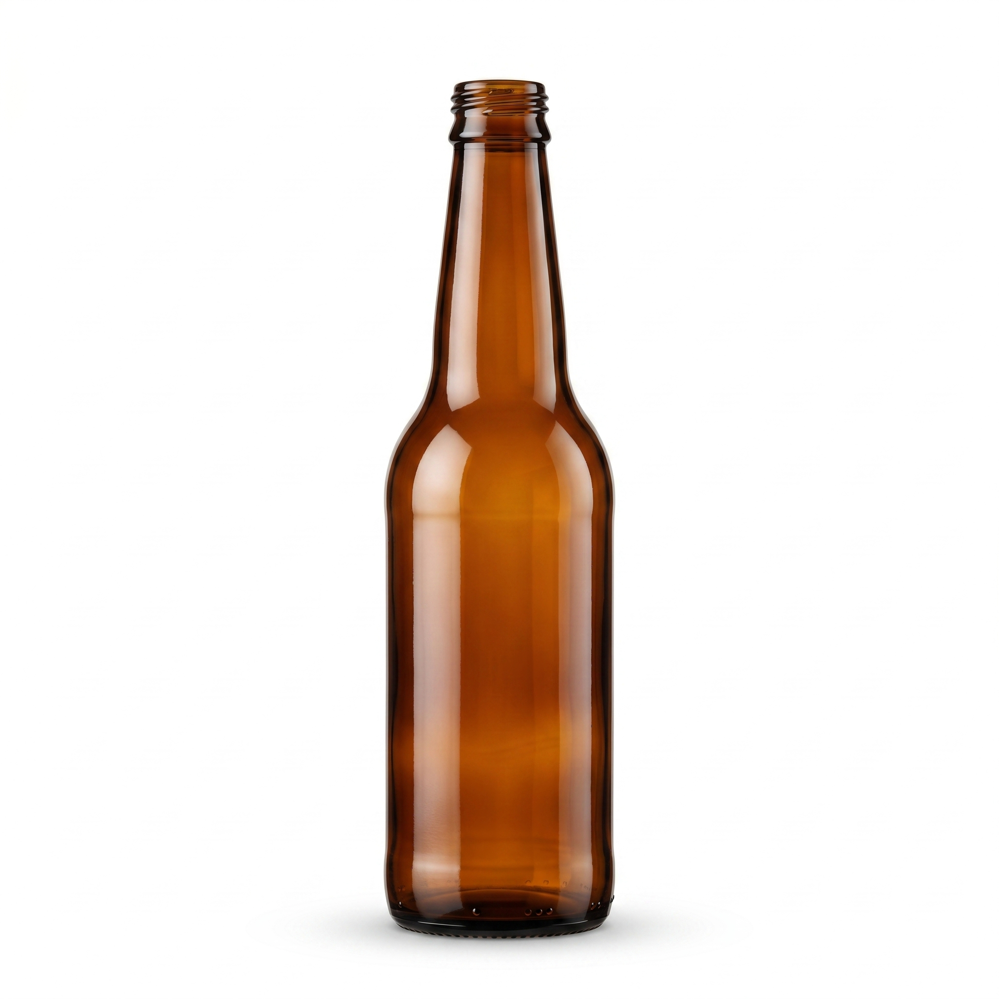 Garrafa de Vidro Long Neck Âmbar 355 ml - Imagem 2