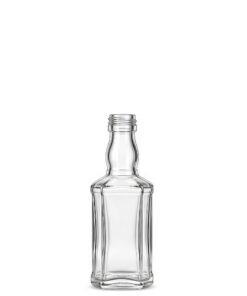 Mini Garrafa de Vidro Whisky 50 ml