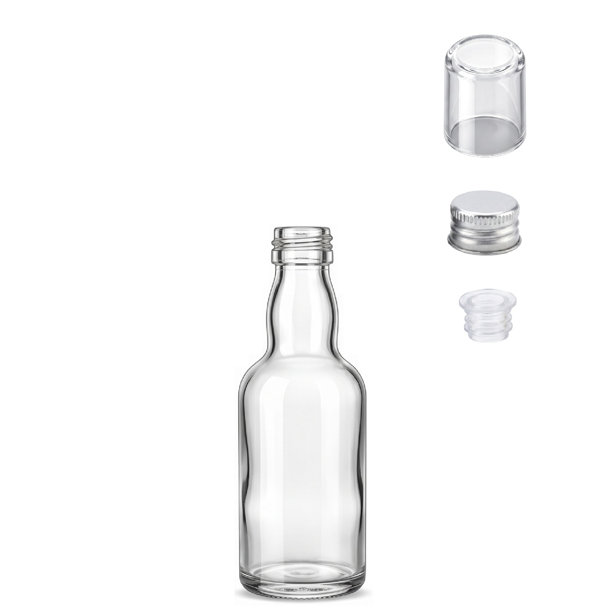Mini Garrafa de Vidro Texas 50 ml - Imagem 4