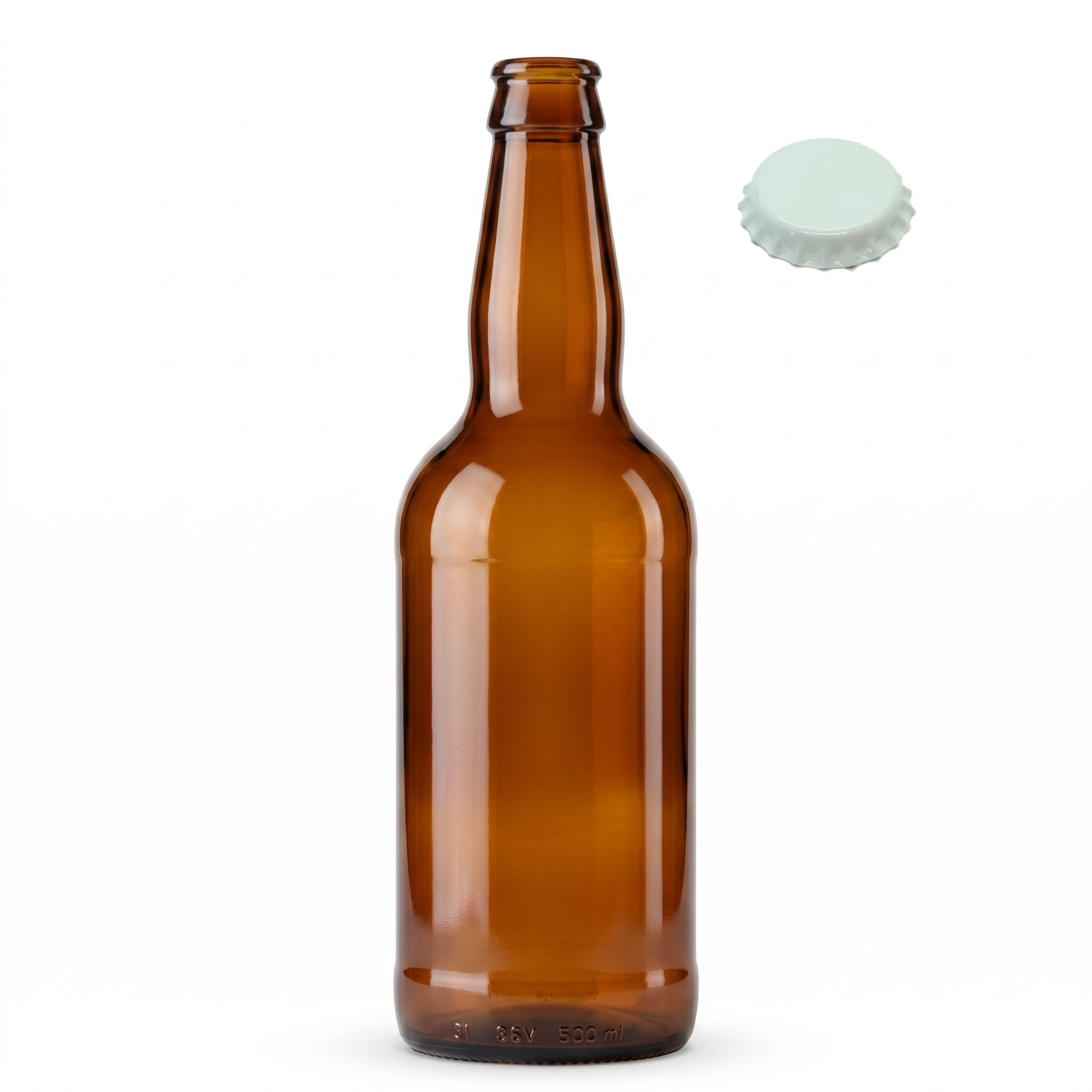 Garrafa de vidro Inglesa para cerveja 500 ml - Imagem 3