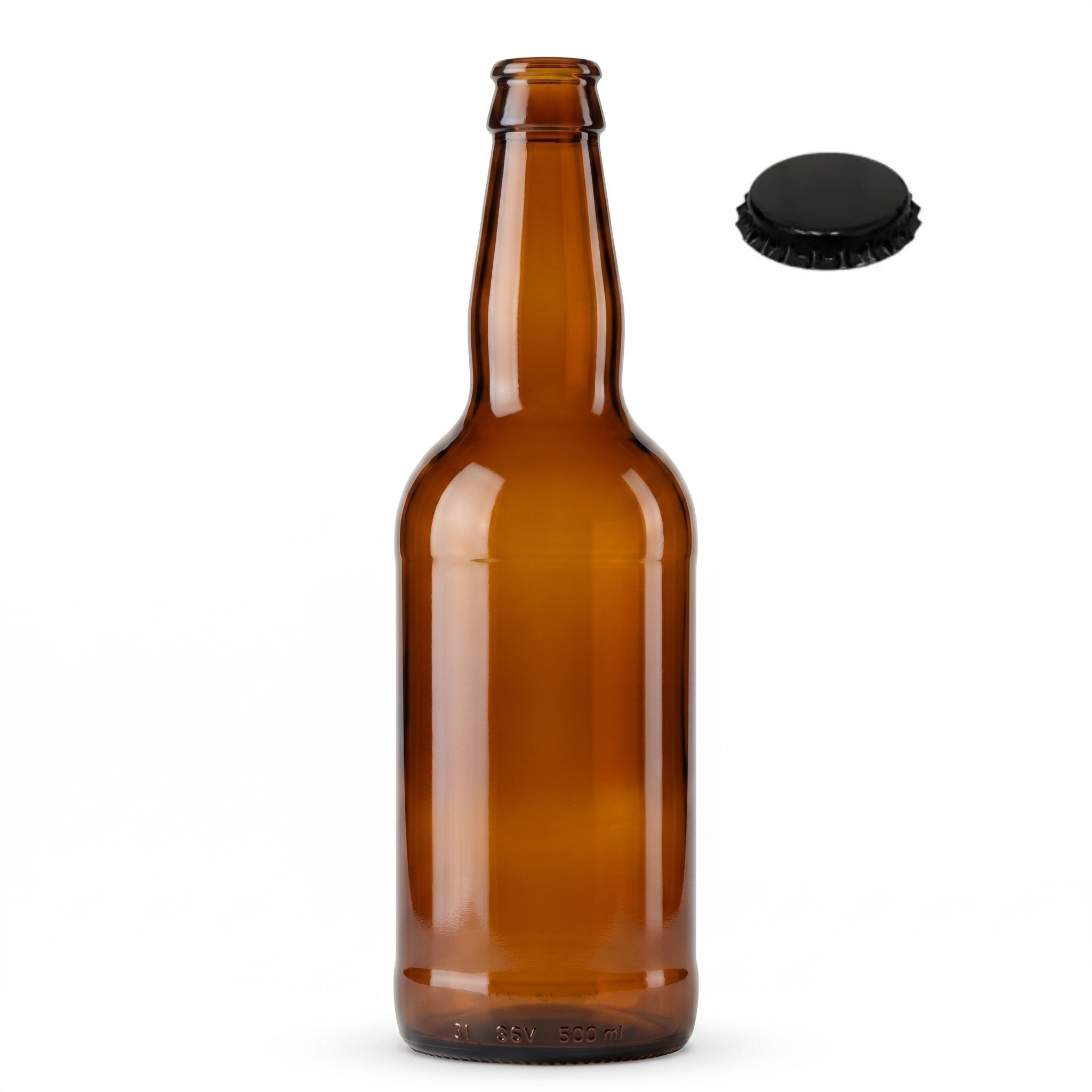 Garrafa de vidro Inglesa para cerveja 500 ml - Imagem 5
