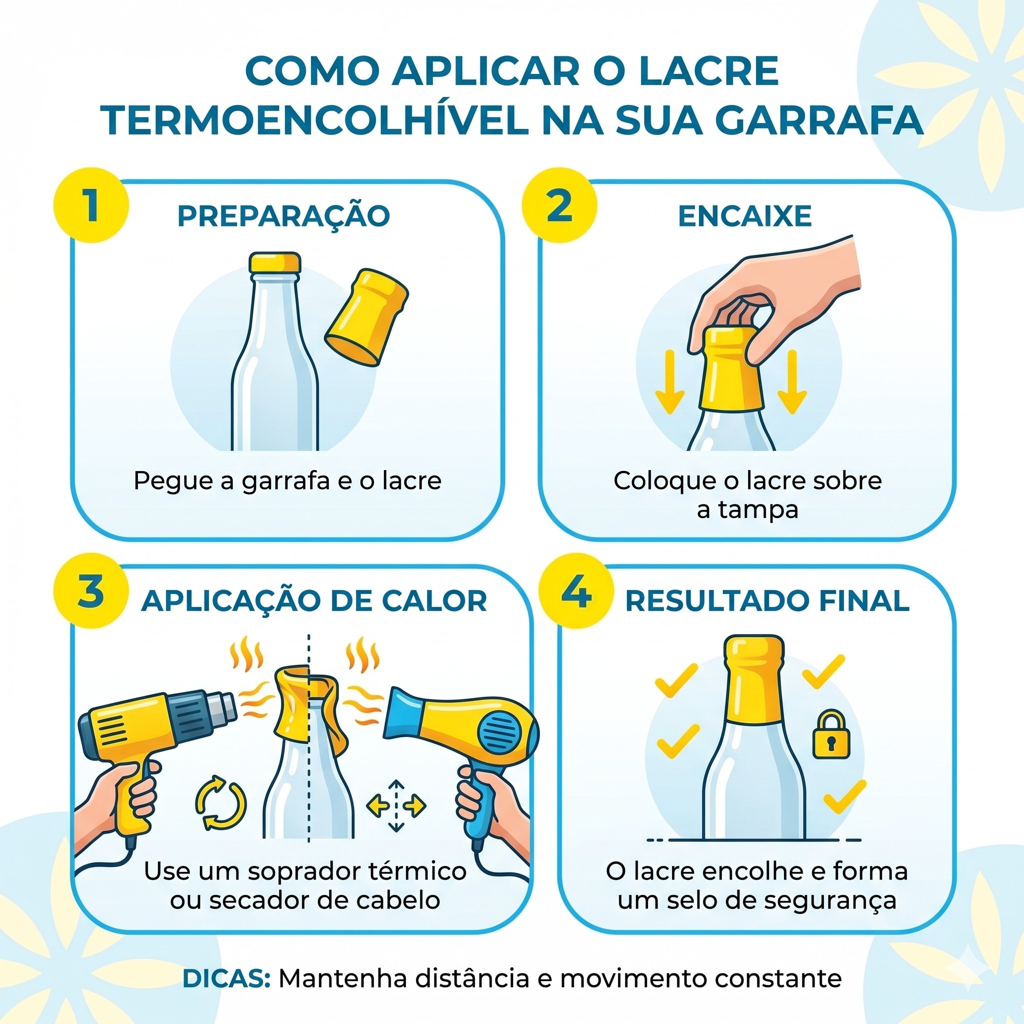 Mini Garrafa de Vidro Citrino 50 ml - Imagem 3