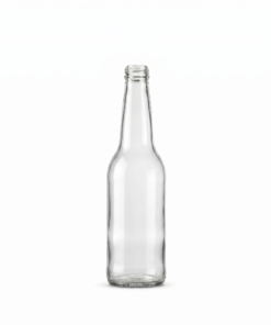 Garrafa de Vidro Long Neck Transparente 355 ml