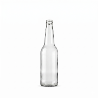 Garrafa de Vidro Long Neck Transparente 355 ml