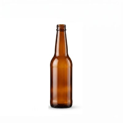 Garrafa de Vidro Long Neck Âmbar 355 ml