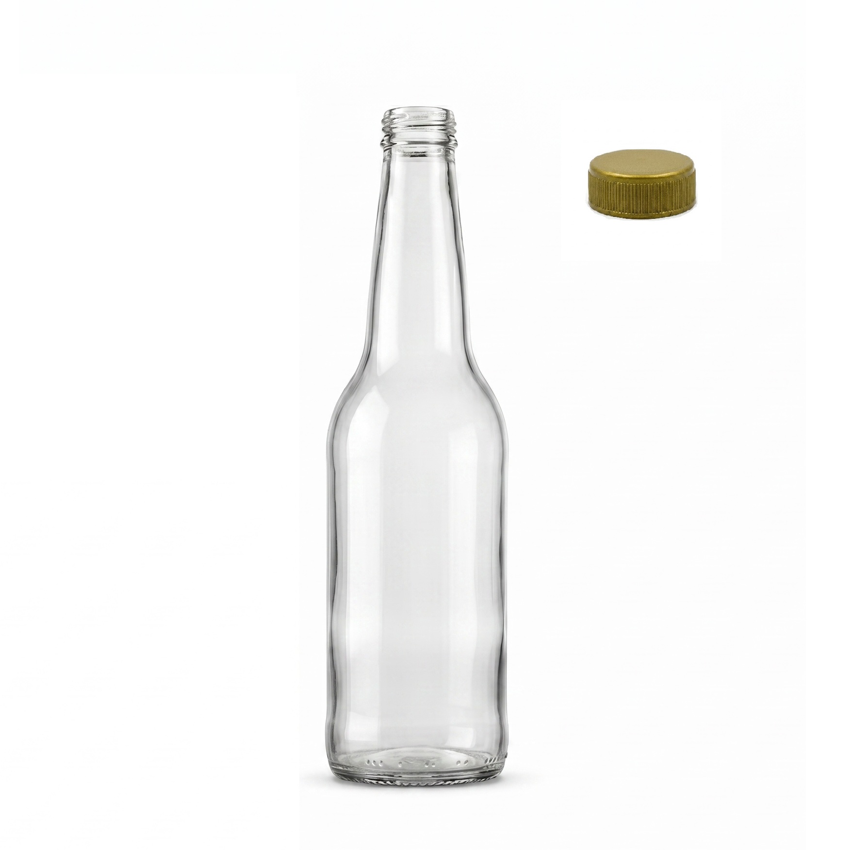 Garrafa de Vidro Long Neck Transparente 355 ml - Imagem 5