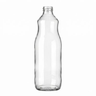Garrafa de vidro para suco 1,5 Litros boca larga 38mm