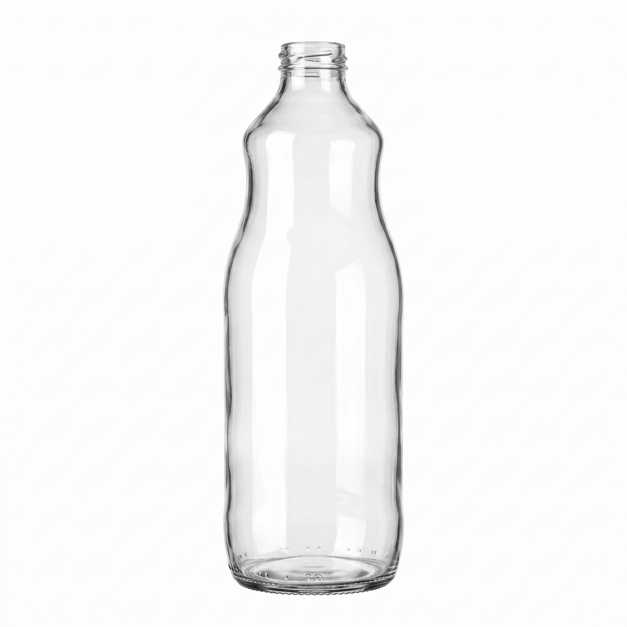 Garrafa de vidro para suco 1,5 Litros boca larga 38mm